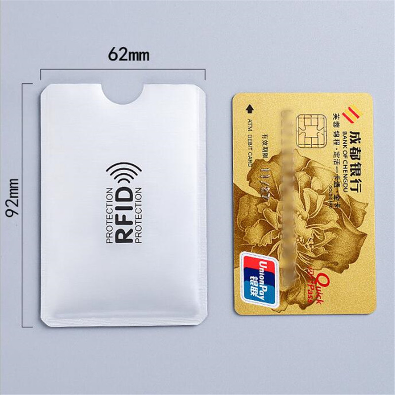5-20PCS Anti Rfid Card Holder  - Card Index Box 리뷰 및 가격