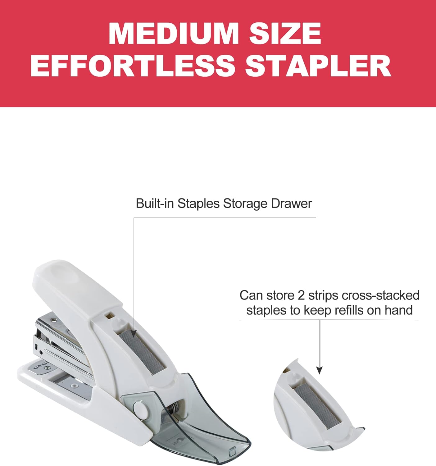 Effortless Standard Stapler Se - Stapler Half Strip 리뷰 및 가격