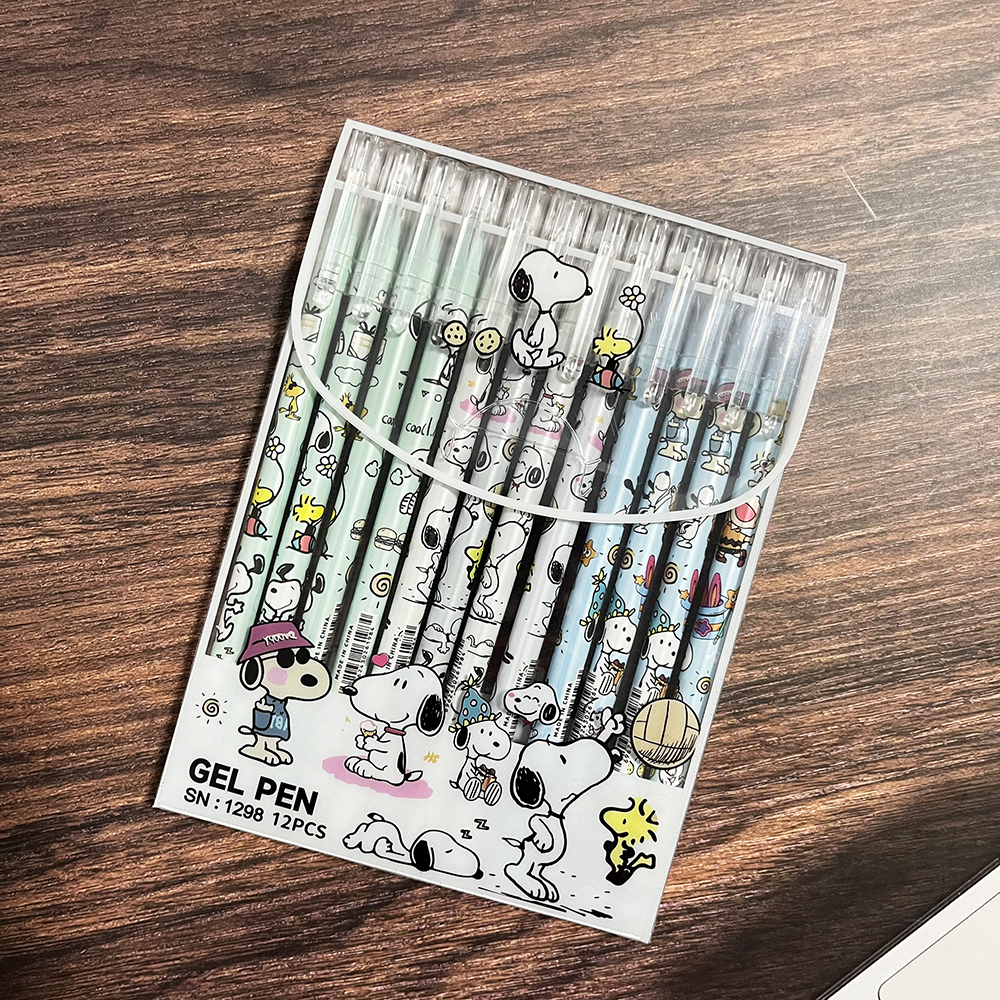 12pcs Snoopy Premium Erasable  - Correction Pen Fine 리뷰 및 가격