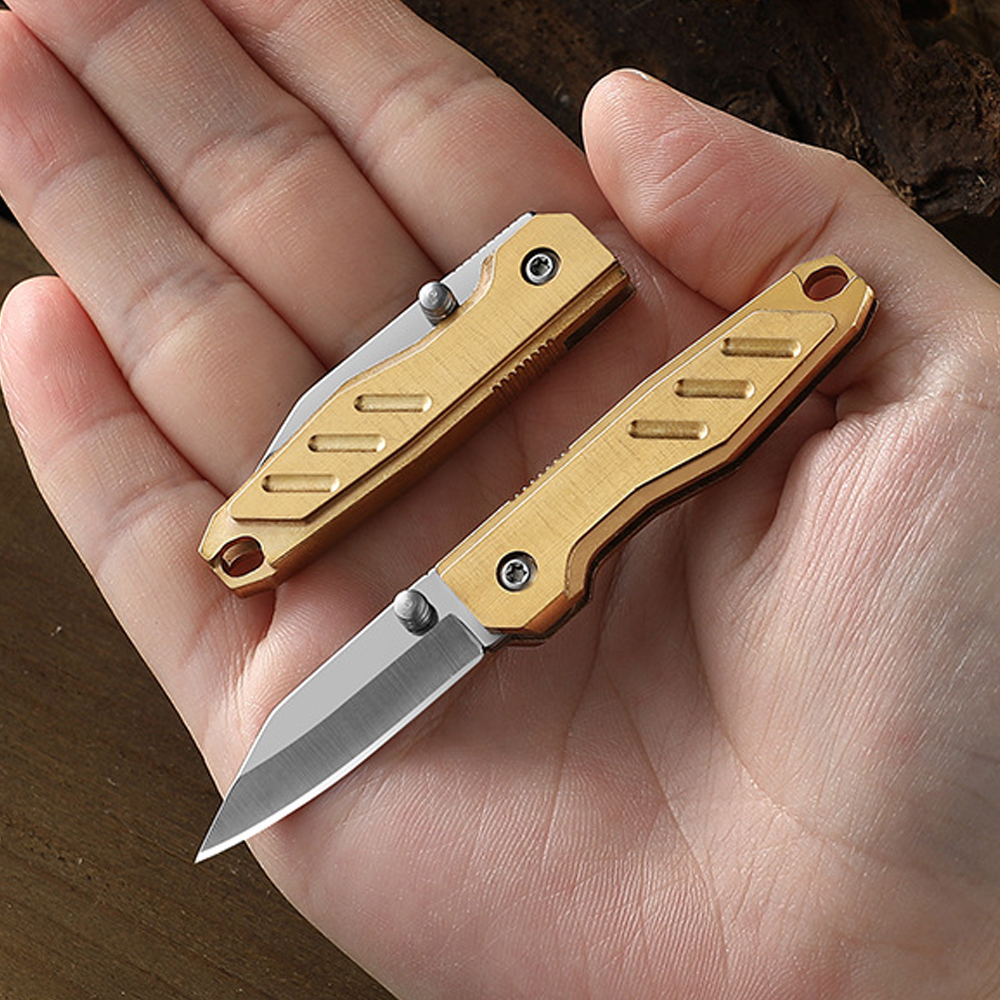 Brass Mini Folding Utility Kni - Letter Opener Brass 리뷰 및 가격