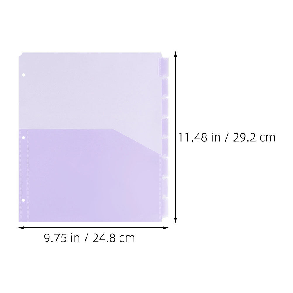 2Sets A4 Binder Dividers Plast - Tab Divider A4 리뷰 및 가격