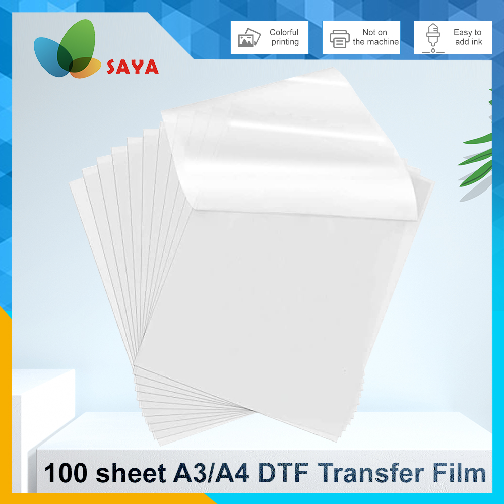50/100 pcs DTF Film A3/A4 Doub - Ink Blotter Paper 리뷰 및 가격