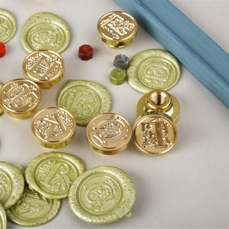A-Z Vintage Sealed Wax Stamp H - Wax Seal Stamp Set 리뷰 및 가격