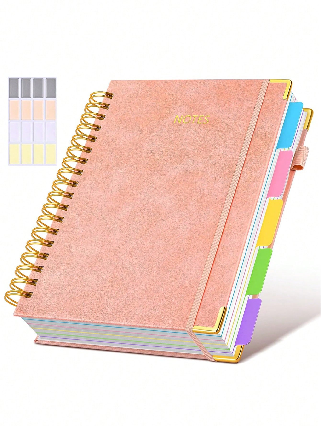 1PC Hardcover Spiral Notebook  - Tab Divider A4 리뷰 및 가격
