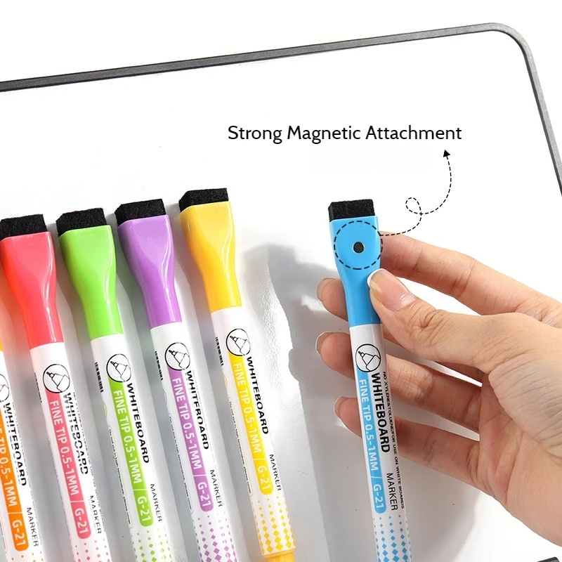 8 Colors 0.5mm Magnetic Dry Er - Correction Pen Fine 리뷰 및 가격