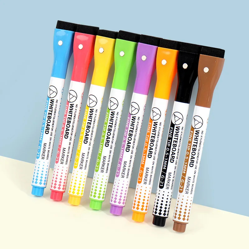 8 Colors 0.5mm Magnetic Dry Er - Correction Pen Fine 리뷰 및 가격
