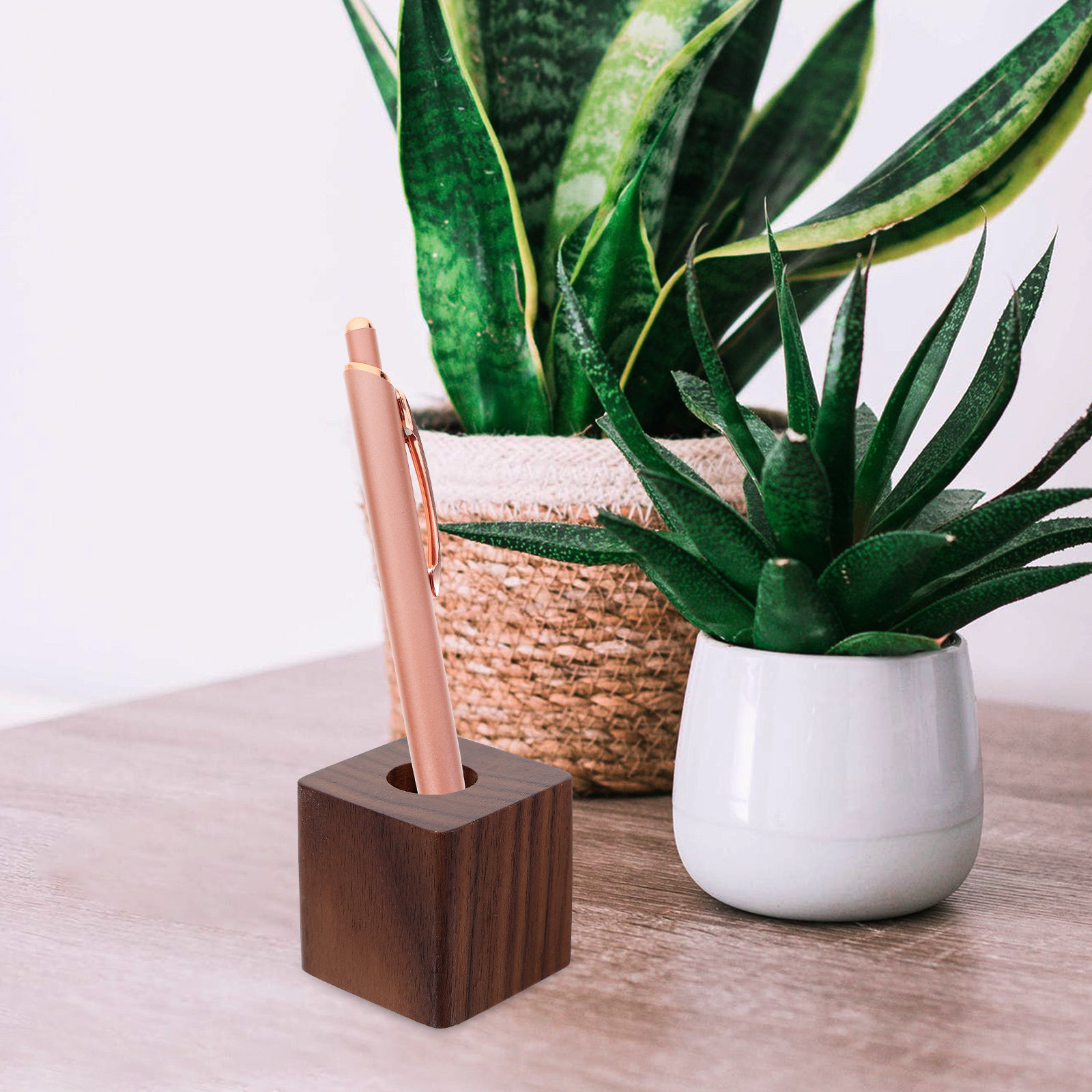 Single Wood Pen Holder Walnut  - Pen Rest Single 리뷰 및 가격