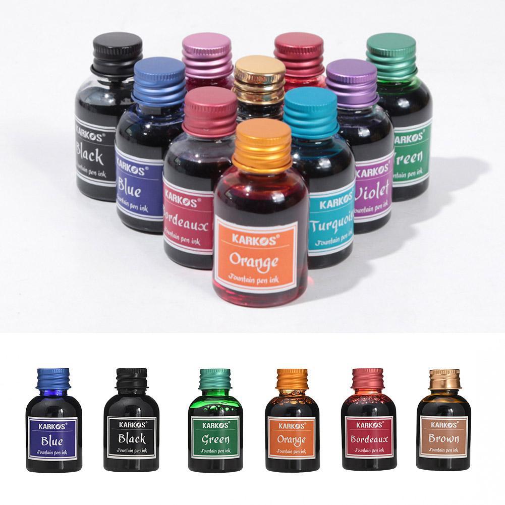 Pure Black Colorful Fountain P - Fountain Pen Bottled Ink 리뷰 및 가격