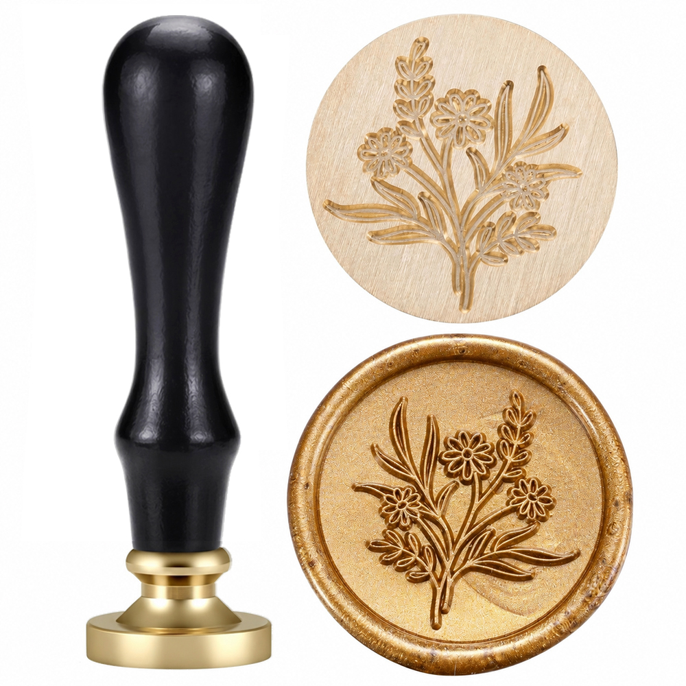 Wax Seal Stamp Set Flower Plan - Wax Seal Stamp Set 리뷰 및 가격