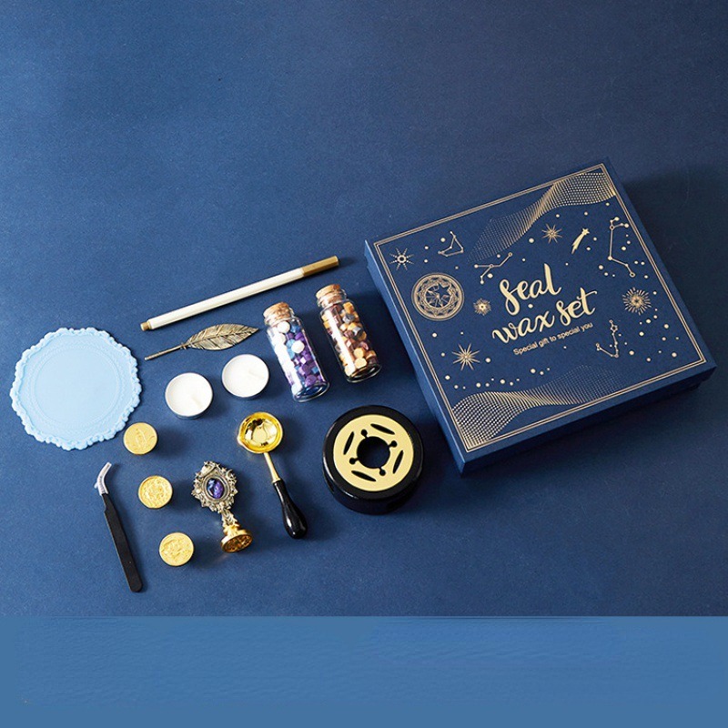Starry Fire Lacquer Stamp Set  - Wax Seal Stamp Set 리뷰 및 가격