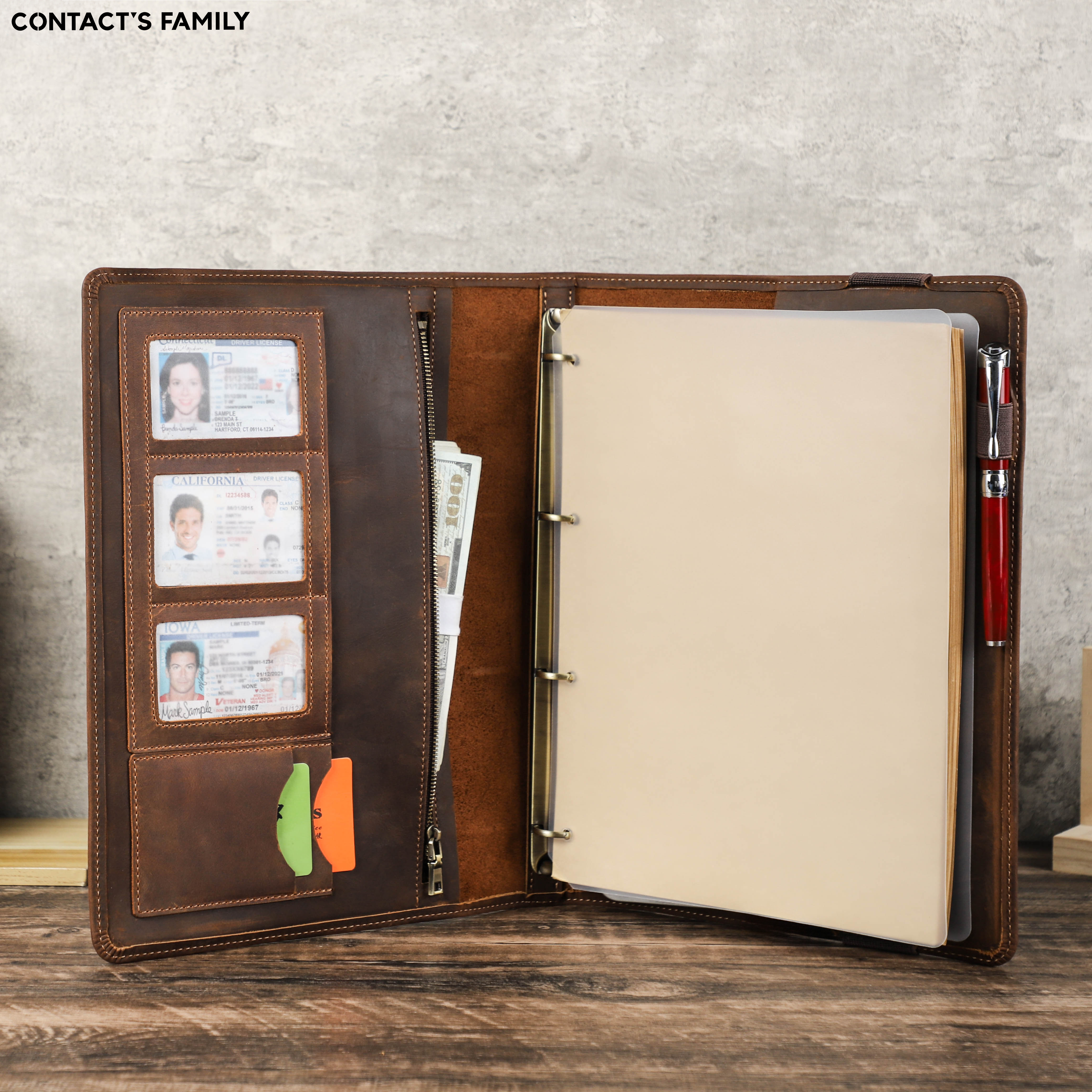 Luxury Retro Business A4 Noteb - Binder A4 Lever 리뷰 및 가격