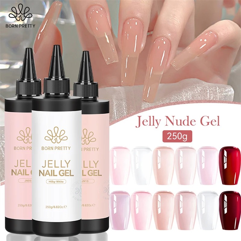 BORN PRETTY 250g Jelly Milky W - Gel Refill Pack 리뷰 및 가격