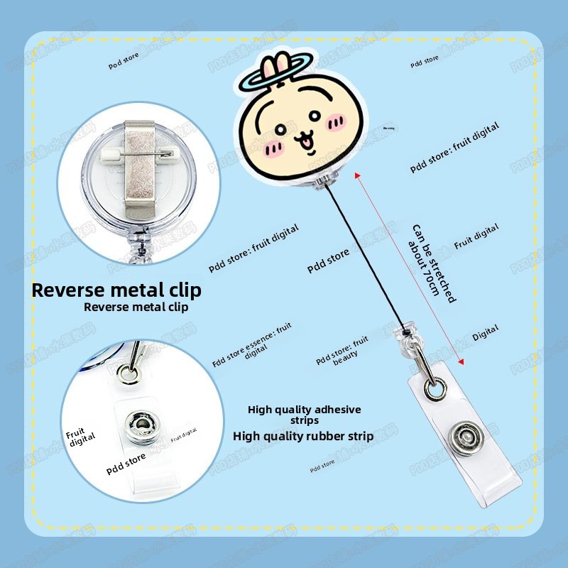 jiyi Retractable Badge Reel Ka - Index Card Holder 리뷰 및 가격