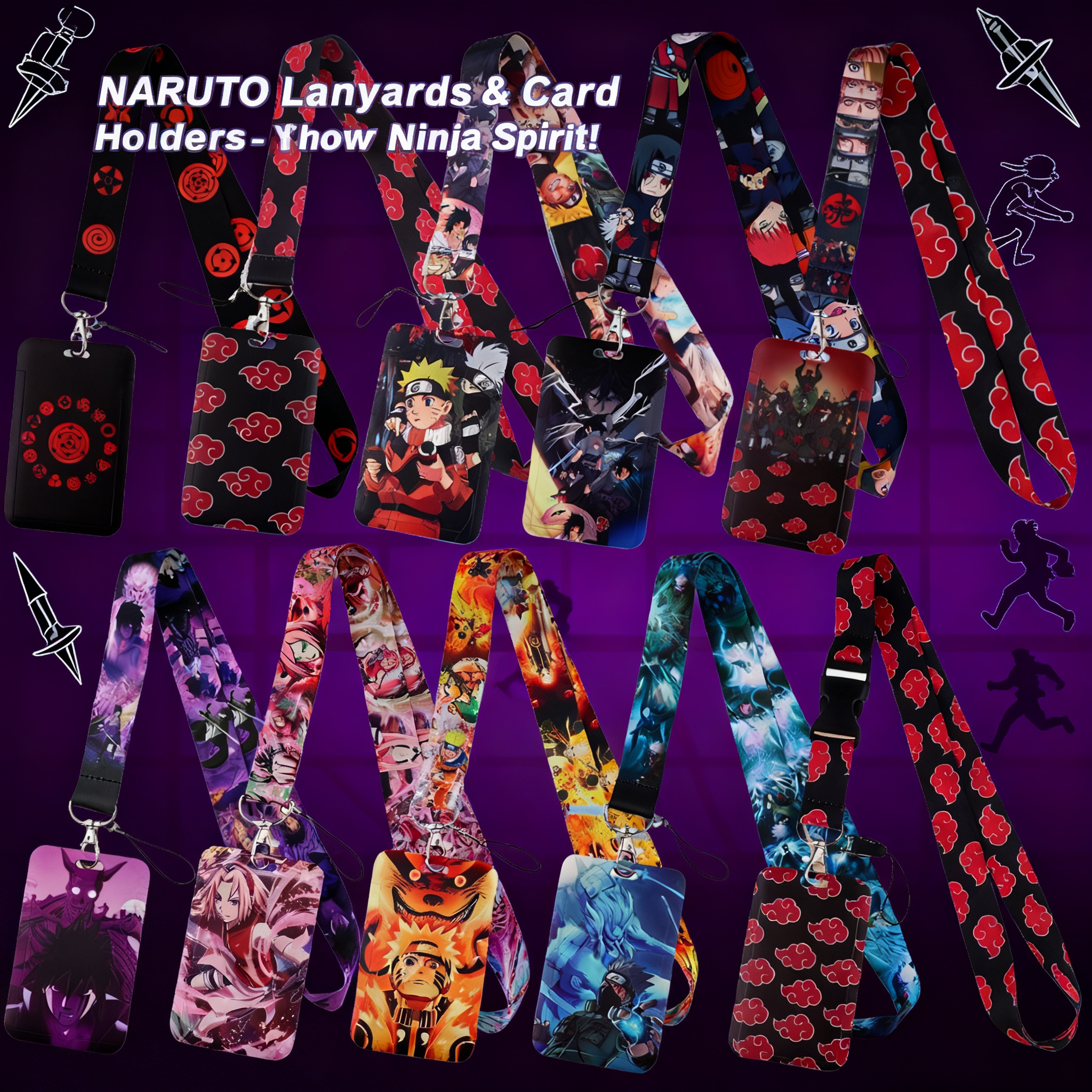 Japanese Anime Red Clouds Busi - Index Card Holder 리뷰 및 가격