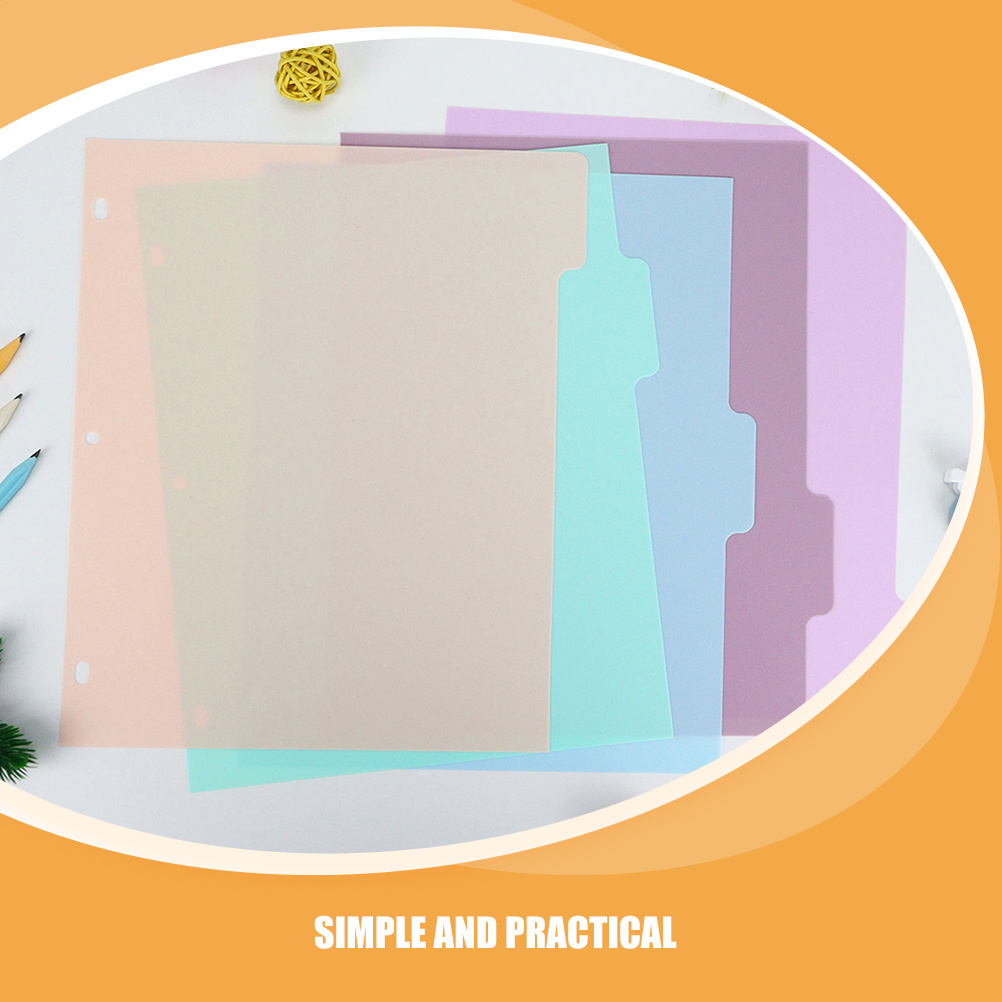 1Set Binder Dividers A4 Size F - Tab Divider A4 리뷰 및 가격